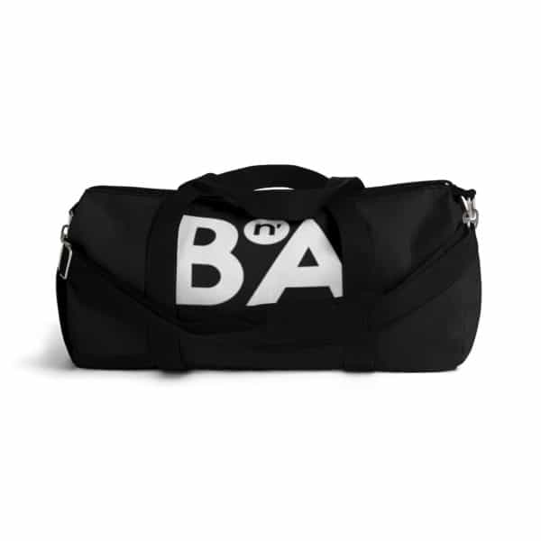 BnA Logo, Black Duffel Bag 2