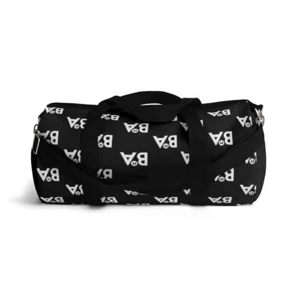 BnA Logo, Black Duffel Bag 2