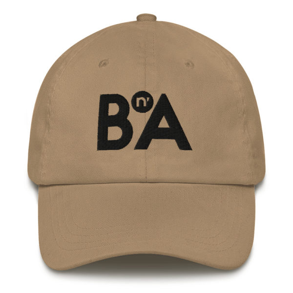 BnA Black Lettering, Dad Hat 8