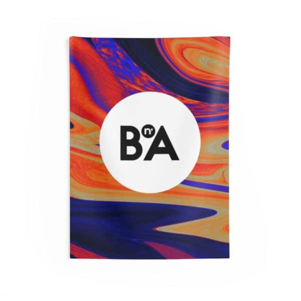 BnA Logo, Lava Lamp Tapestry 1